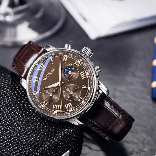 Quartz Sport Watch Casual Leather Belt Men's Watch Just NoNy