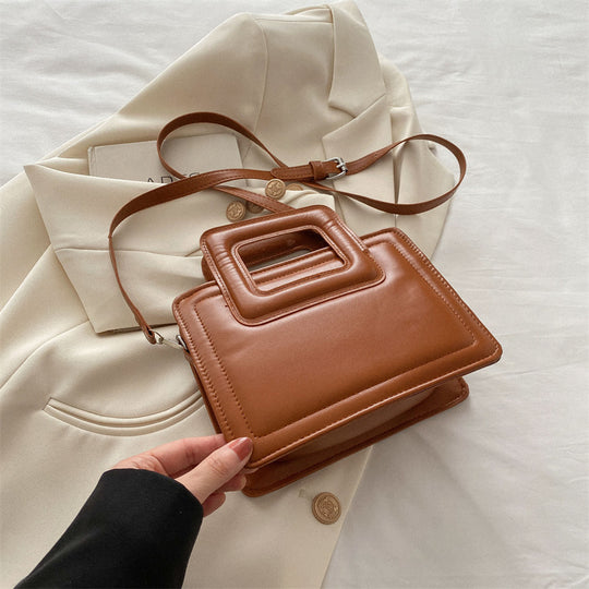 Simple Western Style Solid Color Tote Just NoNy