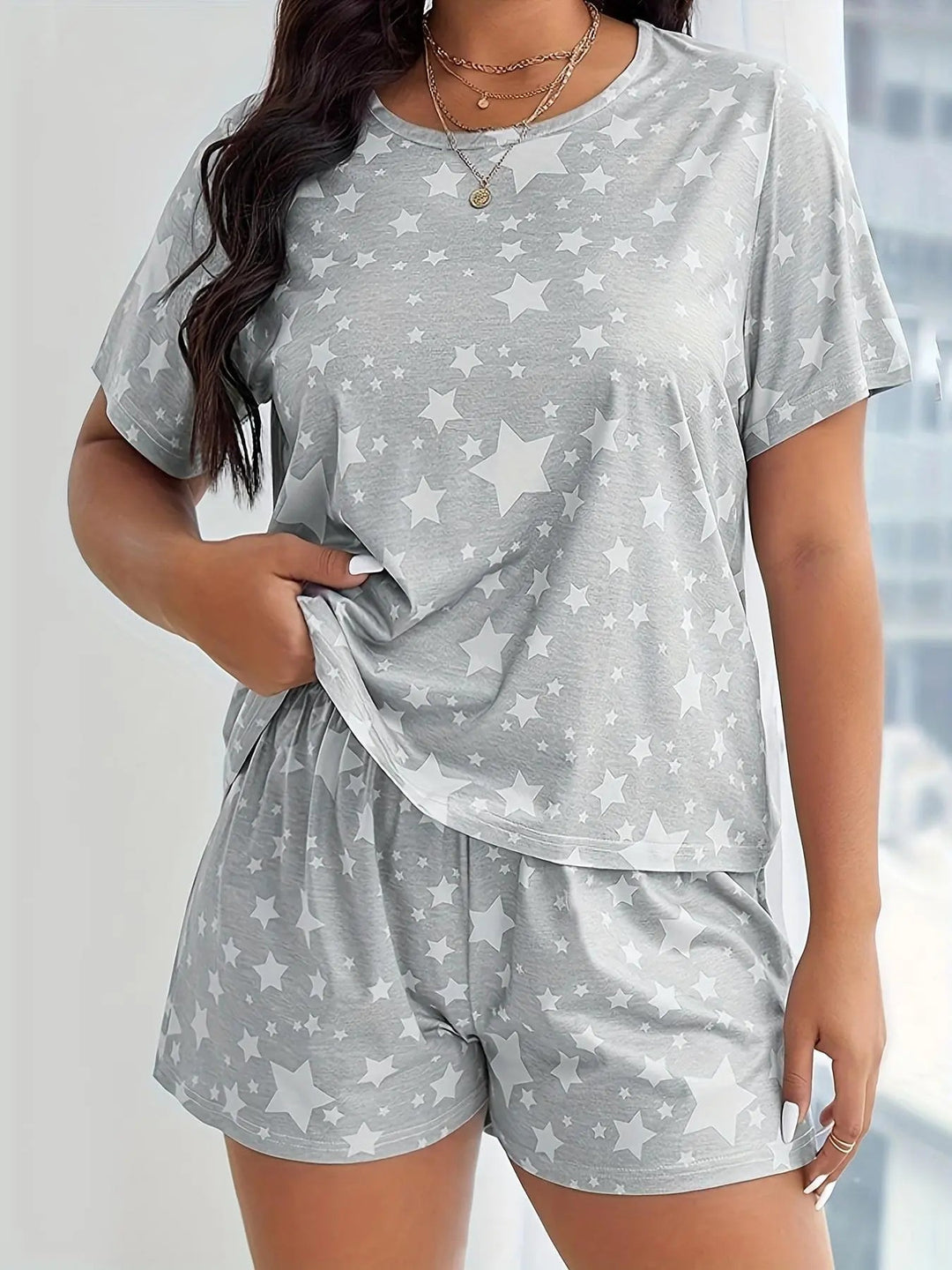 Star Print Women`