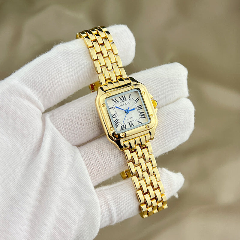 Steel Strip Roman Scale Watch Just NoNy