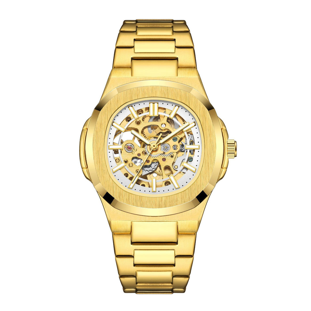 Luxury Automatic Mechanical Hollowing Watch