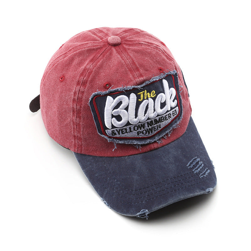 Fashion Letter Embroidery Caps Outdoor Sports Trendy Men Sunscreen Cover Just NoNy