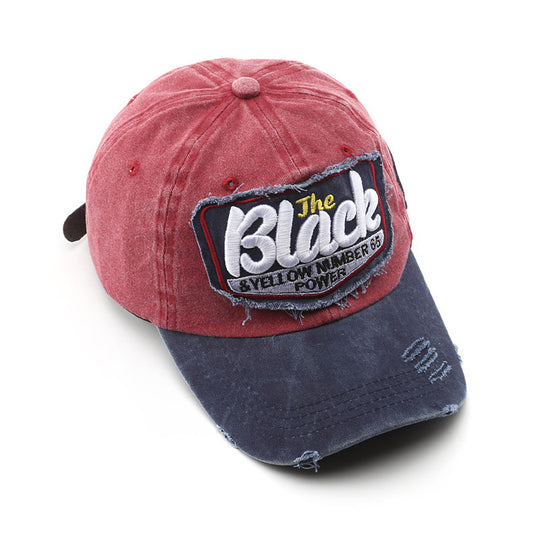 Fashion Letter Embroidery Caps Outdoor Sports Trendy Men Sunscreen Cover Just NoNy