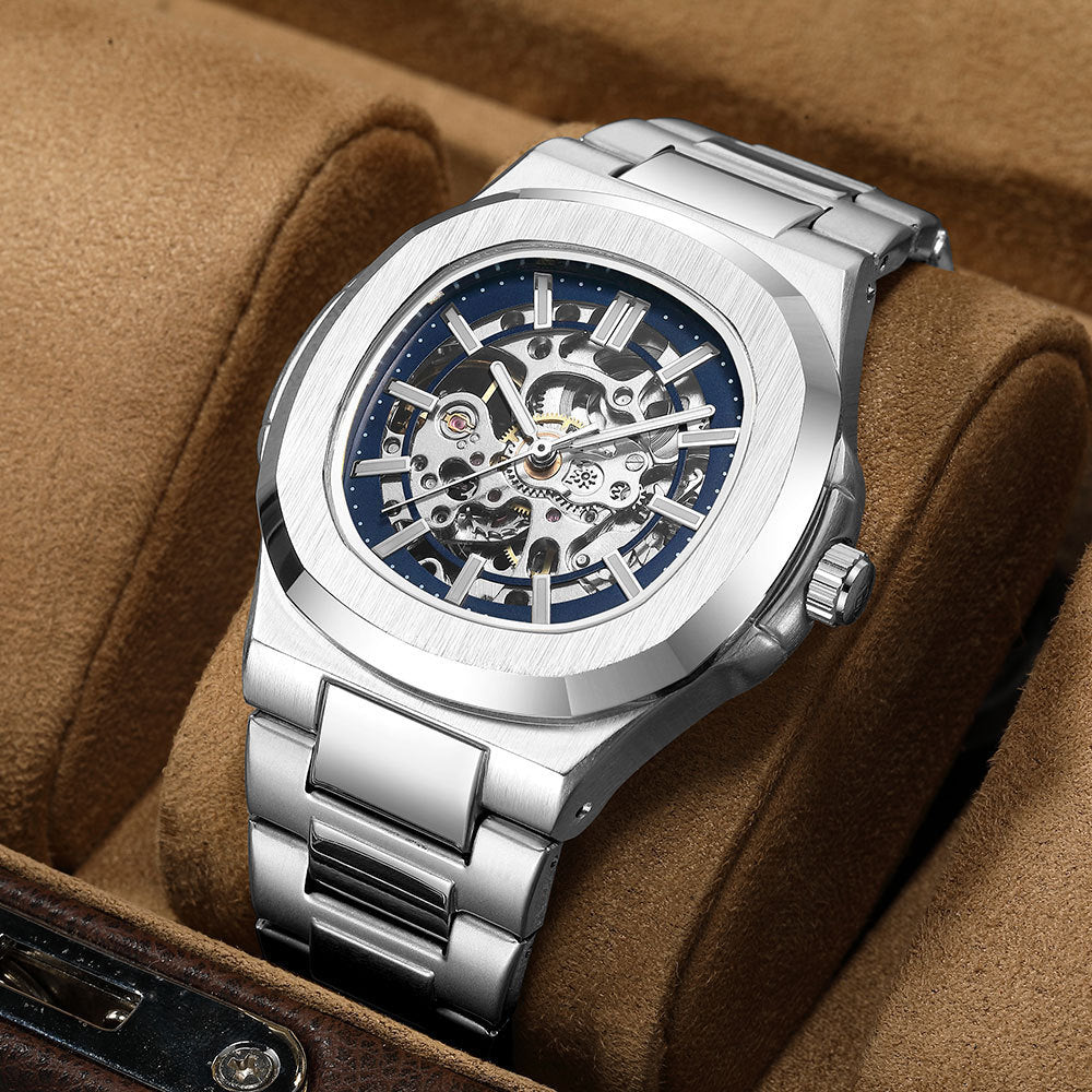 Luxury Automatic Mechanical Hollowing Watch